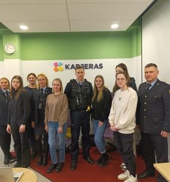 Susitikimą su Lietuvos kalėjimų tarnybos atstovais iš Šiaulių kalėjimo
