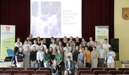 STEAM projektinių darbų konferencija