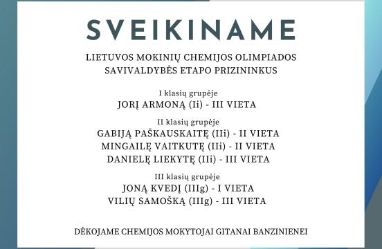 Sveikinimai!