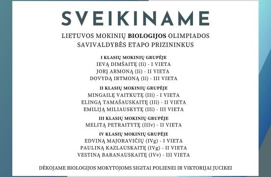 Sveikinimai!