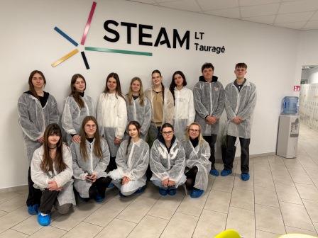 Tiriamasis darbas STEAM centre