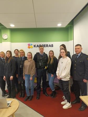 Susitikimą su Lietuvos kalėjimų tarnybos atstovais iš Šiaulių kalėjimo