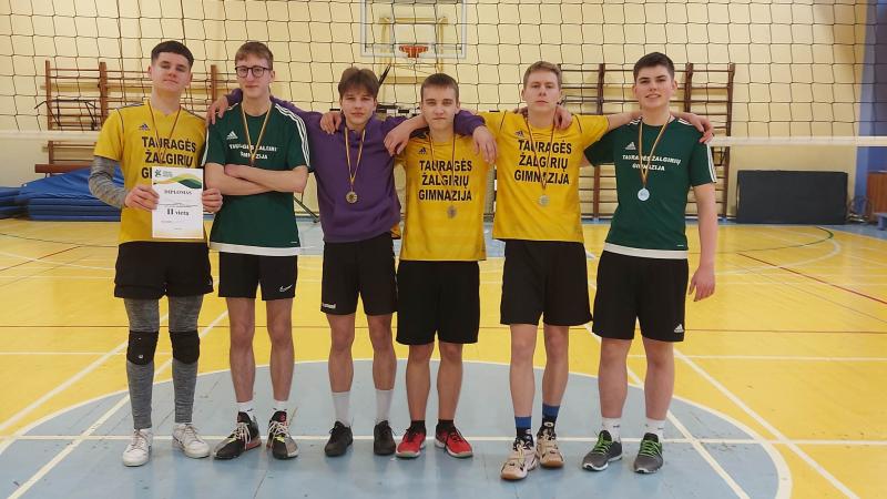 Lietuvos mokyklų žaidynių Tauragės rajono tinklinio varžybos