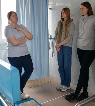 Susipažino su kineziterapeuto profesija