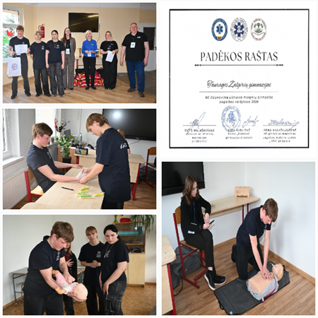 Mokyklų pirmosios pagalbos varžybos